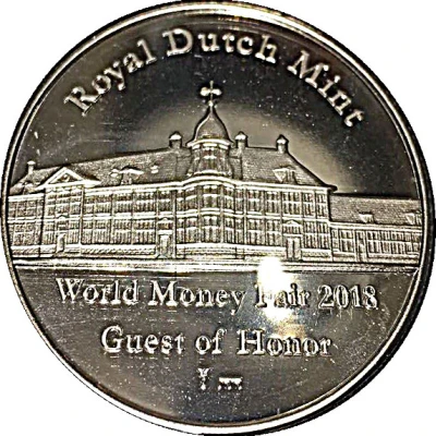 Token - Royal Dutch mint World Money Fair back