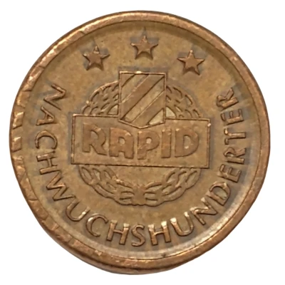 Token - SK Rapid Wien 100th Anniversary back