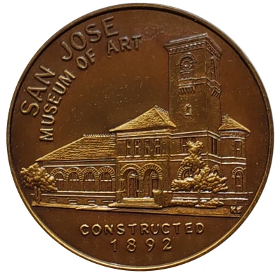 Token - San Jose Coin Club 16th Coin Show back