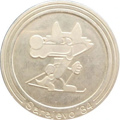 Token - Sarajevo Winter Olympic Games ND front