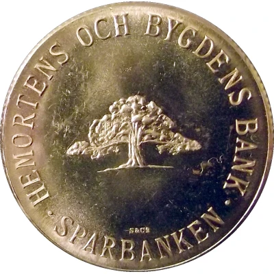 Token - Savings Bank (Skåne) ND back