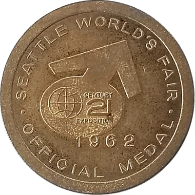 Token - Seattle World's Fair Seattle, Washington back