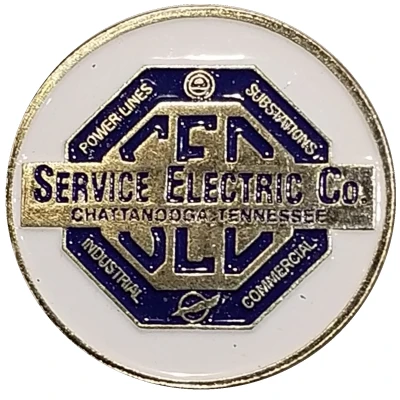 Token - Service Electric Co. (Chattanooga, Tennessee) ND front