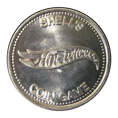 Token - Shell's Hot Wheels Coin Game Dodge Charger ND back