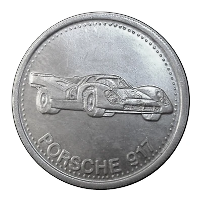 Token - Shell's Hot Wheels Coin Game Porsche 917 ND front