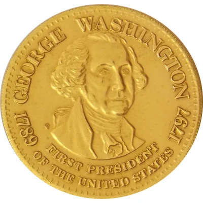 Token - Shell's Presidential Coin Game George Washington ND front