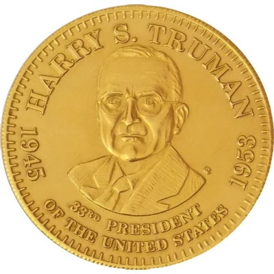 Token - Shell's Presidential Coin Game Harry S. Truman ND front