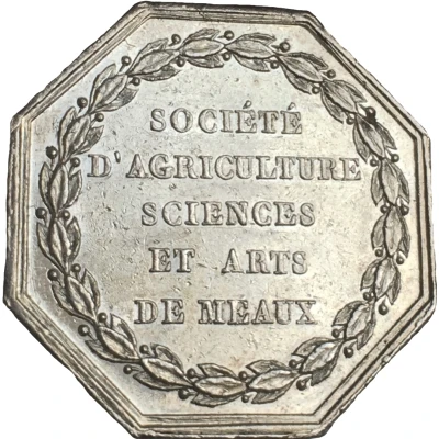 Token - Société d'agriculture sciences et arts de meaux ND back