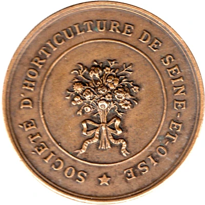 Token - Société d'horticulture Seine et Oise front