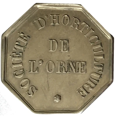 Token - Société d’horticulture de l’Orne (Type 1) ND back