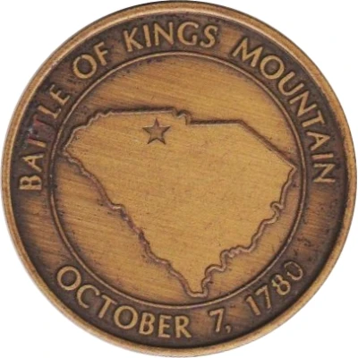 Token - South Carolina Tricentennial York County front