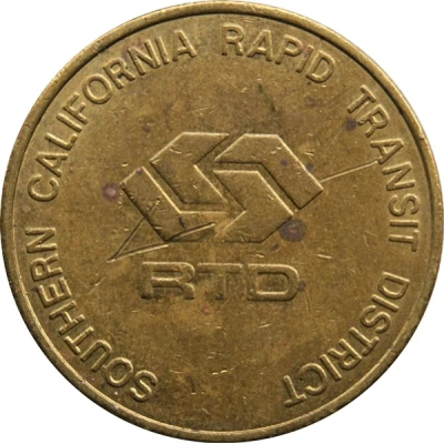 Token - Southern California Rapid Transit District ND front