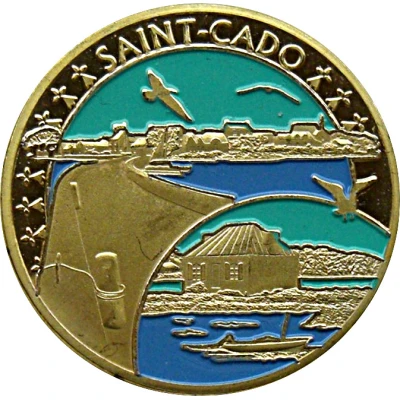 Token - Souvenirs et Patrimoine Bretagne - L'île de Saint-Cado ND front