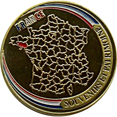 Token - Souvenirs et Patrimoine Bretagne - L'île de Saint-Cado ND back