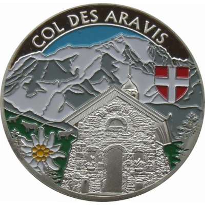 Token - Souvenirs et Patrimoine Col des Aravis; Silver color ND front