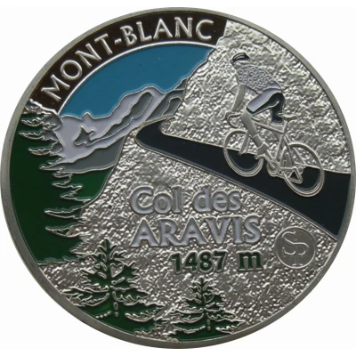 Token - Souvenirs et Patrimoine Col des Aravis; Silver color ND back