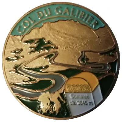 Token - Souvenirs et Patrimoine Col du Galibier ND front