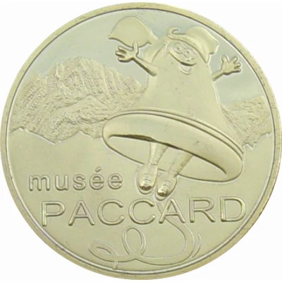 Token - Souvenirs et Patrimoine Musée Paccard; Gold color ND front