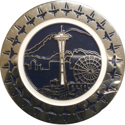 Token - Space Needle (Seattle, Washington) ND back