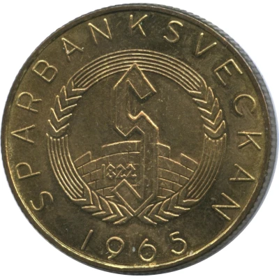 Token - Sparbanksveckan Carl Gustaf Mannerheim back