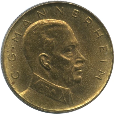 Token - Säästöpankkiviikko Carl Gustaf Mannerheim front