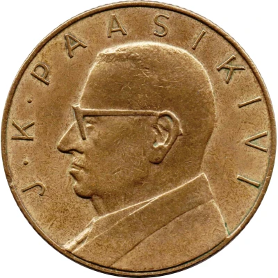 Token - Säästöpankkiviikko J.K. Paasikivi front