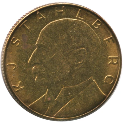 Token - Säästöpankkiviikko Kaarlo Juho Ståhlberg front