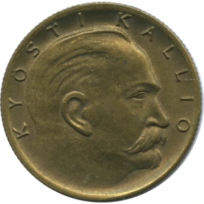 Token - Säästöpankkiviikko Kyosti Kallio front