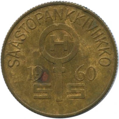 Token - Säästöpankkiviikko back