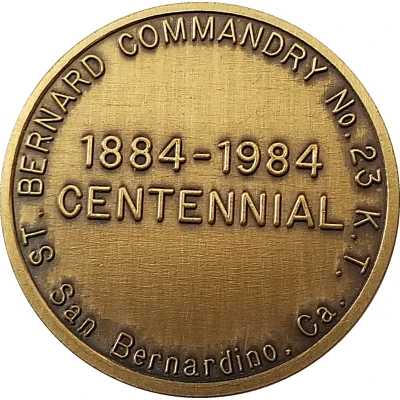 Token - St. Bernard Commandry front
