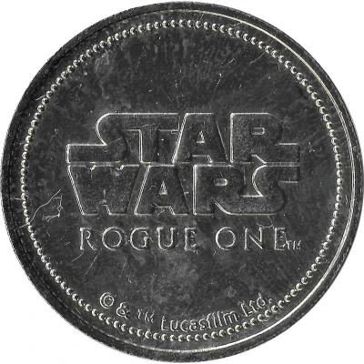 Token - Star Wars Rogue One (Stormtrooper) ND back