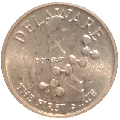 Token - States of the Union Delaware ND front