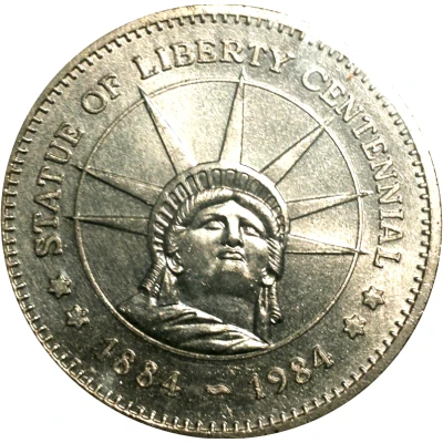 Token - Statue of Liberty Centennial front