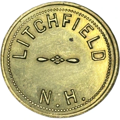 Token - Sterling Bus Line Litchfield, New Hampshire ND back