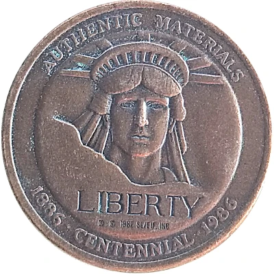 Token - Stroh's Run for Liberty II front