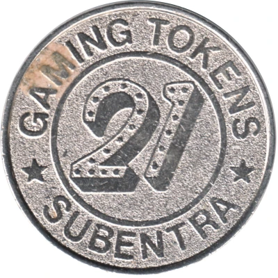 Token - Subentra 21 (Mickey Mouse) ND front