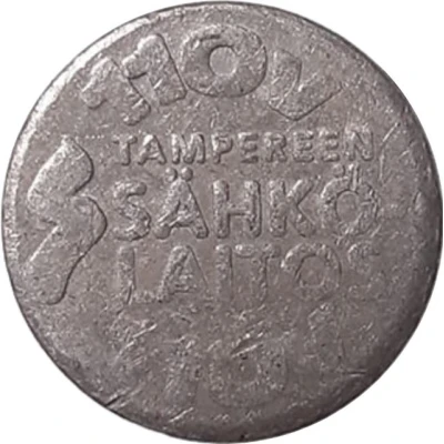 Token - Tampereen Sähkölaitos 110v ND front