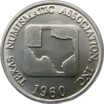 Token - Texas Numismatic Association 54th convention back