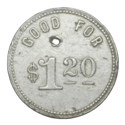 Token - The Bahamas-Cuban Co. Ltd. (Abaco) ND back