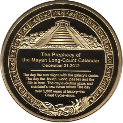 Token - The Prophecy of the Mayan Long-Count Calendar back