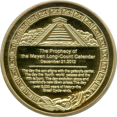 Token - The Prophecy of the Mayan Long-Count Calendar back