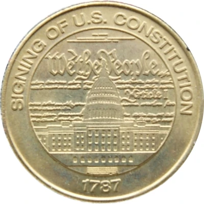 Token - The Sunoco Millenmium Coin Series 3 - Signing of US Constitution front