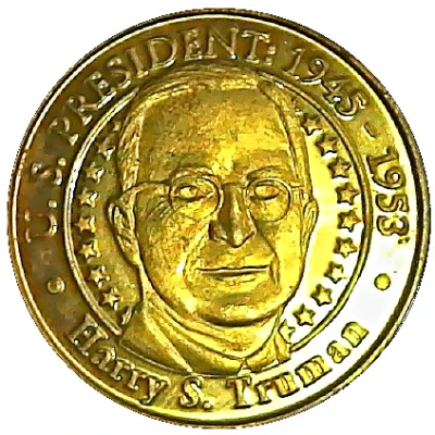 Token - The Sunoco Presidential Coin Series 10 - Harry S. Truman front