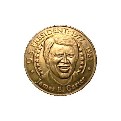 Token - The Sunoco Presidential Coin Series 4 - James E. Carter front