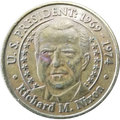 Token - The Sunoco Presidential Coin Series 6 - Richard M. Nixon front