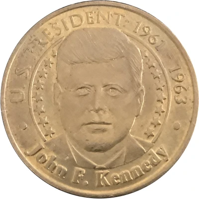 Token - The Sunoco Presidential Coin Series 8 - John F. Kennedy front