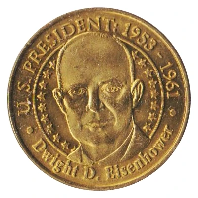 Token - The Sunoco Presidential Coin Series 9 - Dwight D. Eisenhower front