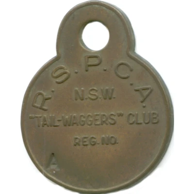 Token - The Tail-Waggers Club RSPCA NSW ND front