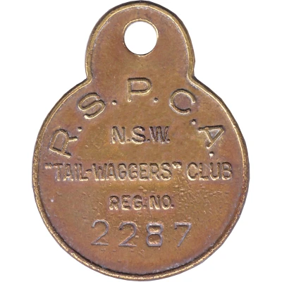 Token - The Tail-Waggers Club RSPCA NSW ND front