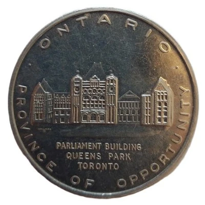 Token - Thomas L. Wells M.P.P. (Scarborough North, Ontario) ND front